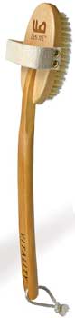 Dry Body Brush for Exfoliation, Lymphatic Drainage, Increase Blood Circulation
