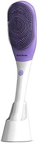 Electric Body Brush for Dry Brushing with Relaxing Vibration