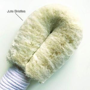 Soft Jute Bristle Bikini Brush to Prevent Ingrown Hairs in Bikini Area & Armpits