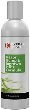 Kerah Lane Razor Bump and Ingrown Hair Formula for Soothing Skin, Acne, Pimples and more